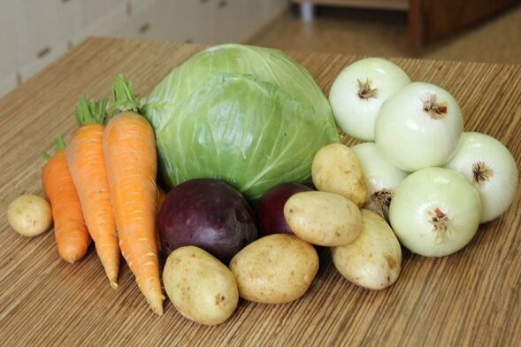Verduras por potencia